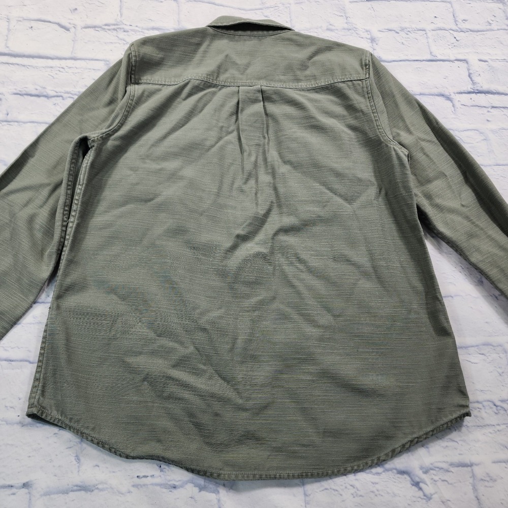 J Crew WOMENS SIZE M Military Pocket Shirt Fresh Sage Green - Picture 10 of 11